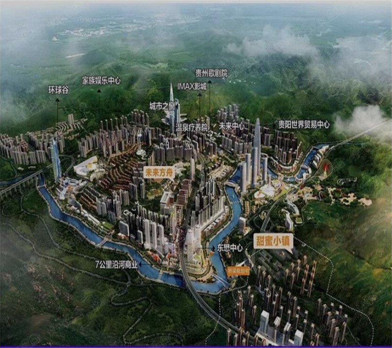沿河楼盘：城市中的一抹灵动水色